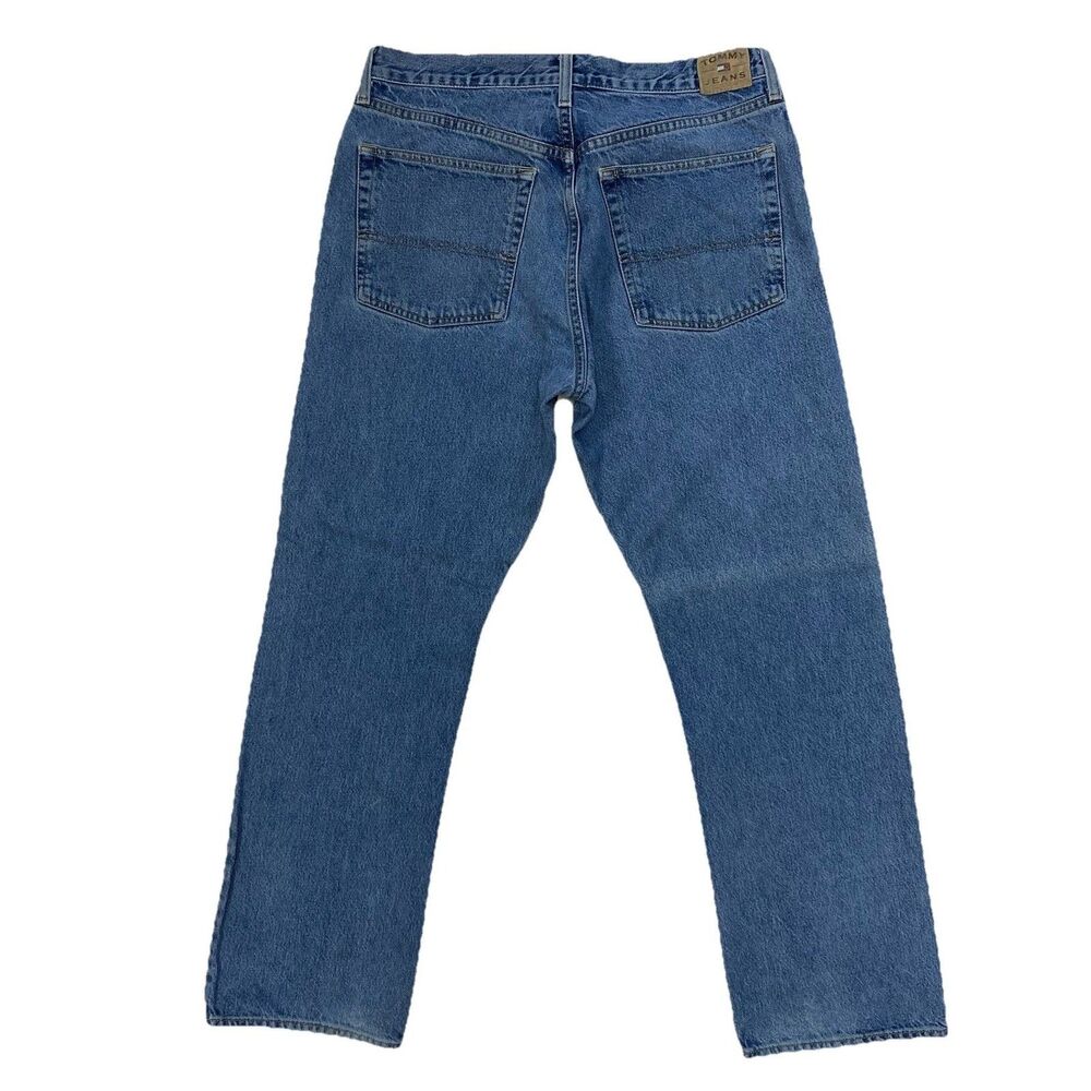 Vintage Tommy Jeans Straight Leg Denim Jeans 34x32 (Fits 33x31)